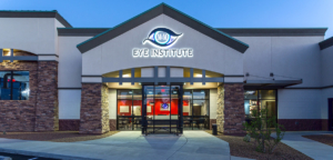 Front exit of M&M Eye Center in Prescott AZ