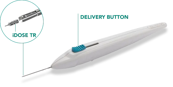 Image of iDose TR implant instrument.