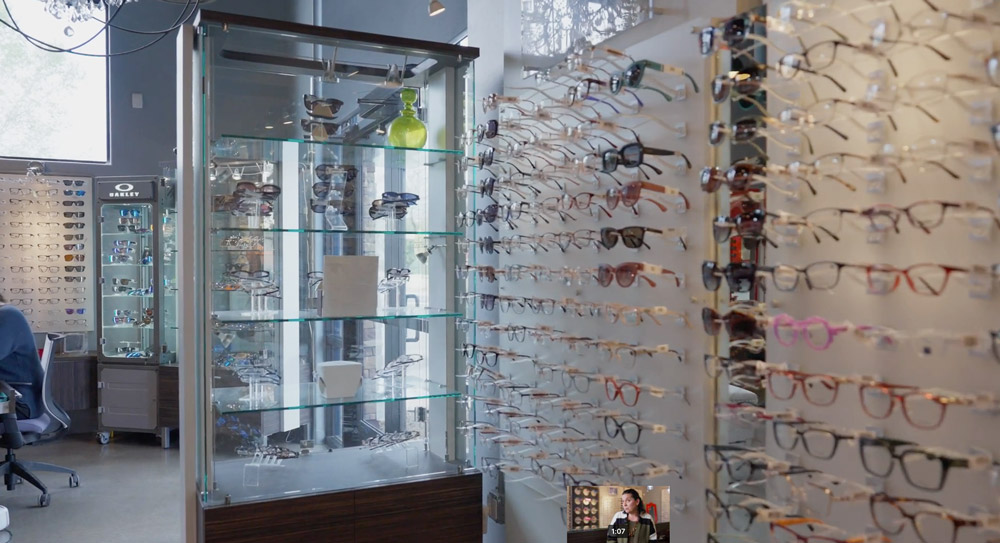 M&M Eye Institute optical department video thumbnail.