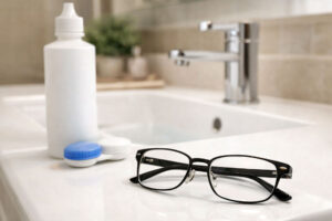 Perscription glasses and contact lenses to treat myopia from M&M Eye Institute.