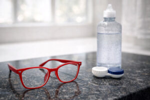Presbyopia symptoms can be treated differently, one option is perscription glasses and contacts, or readers. Explore your options at M&M Eye Institute.