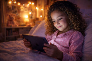 CHildren are susceptible to digital eye strain just like adults, learn how to protect your child's vision at M&M Eye Institute.